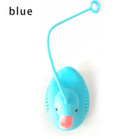 Infuseur à thé en forme de chat, licorne, écureuil, chouette, poisson
