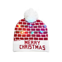 Bonnet de Noël lumineux qui clignote