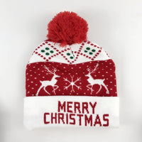 Bonnet de Noël lumineux qui clignote