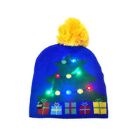 Bonnet de Noël lumineux qui clignote