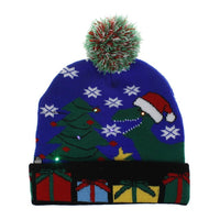 Bonnet de Noël lumineux qui clignote
