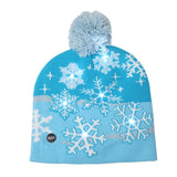 Bonnet de Noël lumineux qui clignote