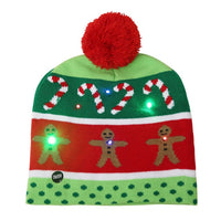 Bonnet de Noël lumineux qui clignote