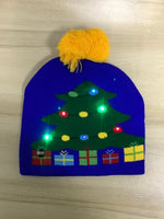 Bonnet de Noël lumineux qui clignote