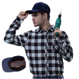 Casquette avec casque de protection intégré. Casquette de sécurité pour sports, bricolage etc
