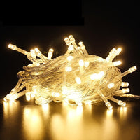 Guirlande lumineuse avec flocons de neige ou points lumineux