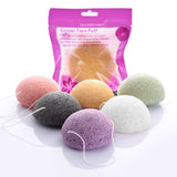 Eponges Konjac naturelles - Charbon de Bambou