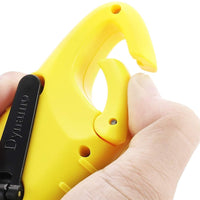 Lampe de poche solaire et à dynamo. Torche 3 LED d'urgence, rechargeable à manivelle avec mousqueton