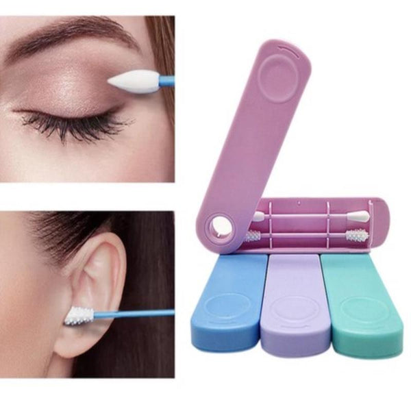 2 coton tiges réutilisables pour hygiène de l'oreille ou maquillage. C –  Stock de cadeaux