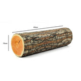 Coussin oreiller en forme de rondin de bois, original insolite