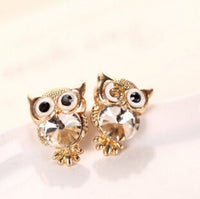 Boucles d'oreille chouettes (existe en 11 couleurs)