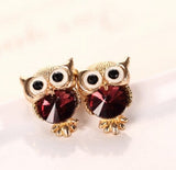 Boucles d'oreille chouettes (existe en 11 couleurs)