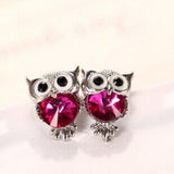 Boucles d'oreille chouettes (existe en 11 couleurs)