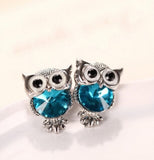Boucles d'oreille chouettes (existe en 11 couleurs)