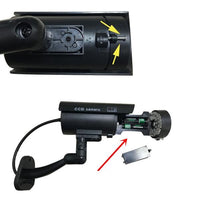 Caméra de surveillance factice. Fausse vidéo surveillance, waterproof avec LED clignotante
