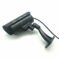 Caméra de surveillance factice. Fausse vidéo surveillance, waterproof avec LED clignotante