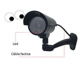 Caméra de surveillance factice. Fausse vidéo surveillance, waterproof avec LED clignotante
