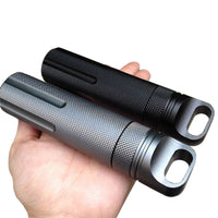 Capsule d'urgence étanche en aluminium. Pour cigarettes, médicaments, briquet, billets, clés, etc