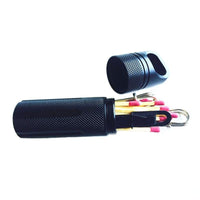 Capsule d'urgence étanche en aluminium. Pour cigarettes, médicaments, briquet, billets, clés, etc