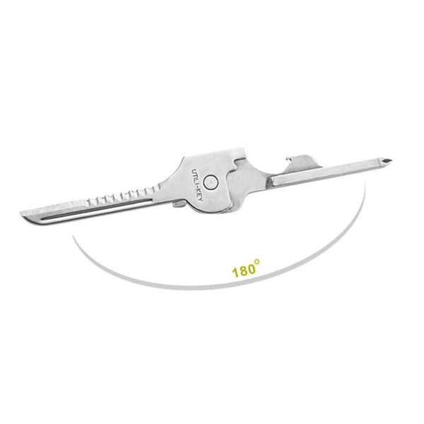 Ornement de porte-clés de voiture en titane 1pc, couteau de poche  multifonctionnel extérieur décapsuleur pour hommes - Temu Switzerland