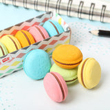 Gommes en forme de macarons (lot de 5)