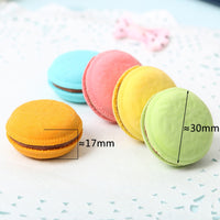 Gommes en forme de macarons (lot de 5)