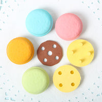 Gommes en forme de macarons (lot de 5)