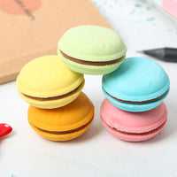 Gommes en forme de macarons (lot de 5)