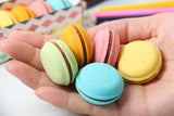 Gommes en forme de macarons (lot de 5)