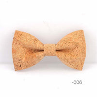 Nœud papillon en liège. Idée originale pour mariages, baptêmes, réveillon