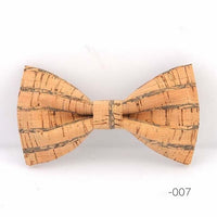 Nœud papillon en liège. Idée originale pour mariages, baptêmes, réveillon