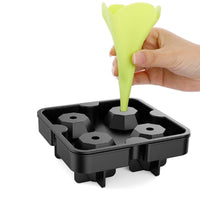 Moule pour glaçons en forme de diamants, de crânes et de roses !