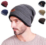 Bonnet chaud pour l'hiver pour homme avec tour de cou