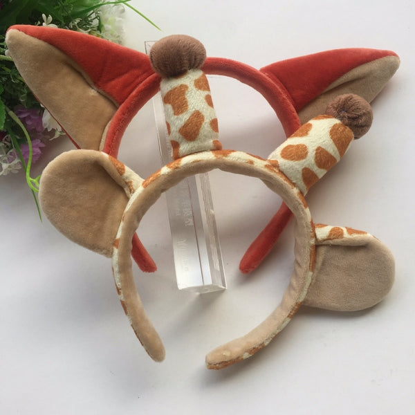Serre tête oreilles de chacal et girafe pour CNV