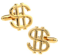 Boutons de manchettes Cartes Poker, Dollar, Euro, roulette, jeton, dés, dominos