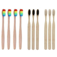 Brosses à dent naturelles et écologiques en bambou pour enfants et adultes