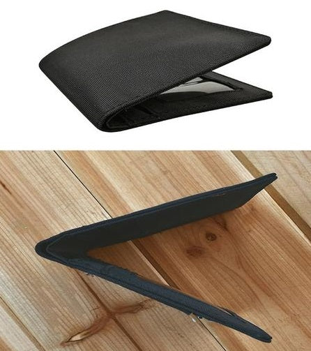 Portefeuilles minimaliste ultra fin. Mini porte monnaie très mince compact en nylon