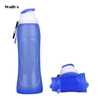 Bouteille gourde pliable incassable sans BPA pour sportifs 500ml
