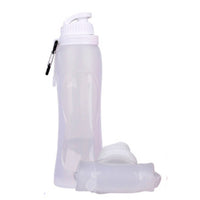 Bouteille gourde pliable incassable sans BPA pour sportifs 500ml