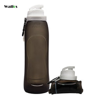 Bouteille gourde pliable incassable sans BPA pour sportifs 500ml
