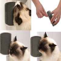 Dispositif de massages, brosse autonome pour chats
