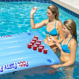 Matelas gonflable pour Beer-pong !