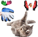 Gants pour brosser les poils de chats, chien, cheval