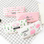 Trousse flamants roses et cactus