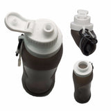 Bouteille gourde pliable incassable sans BPA pour sportifs 500ml