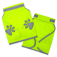 Gilet jaune pour chien. Veste réfléchissante pour chiens
