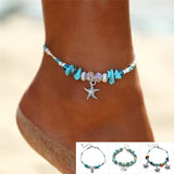 Bracelet de cheville pour femme. Bijou pour pied