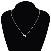 Collier personnalisé avec cœur et la lettre du prénom que vous souhaitez !
