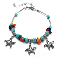 Bracelet de cheville pour femme. Bijou pour pied