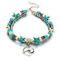 Bracelet de cheville pour femme. Bijou pour pied